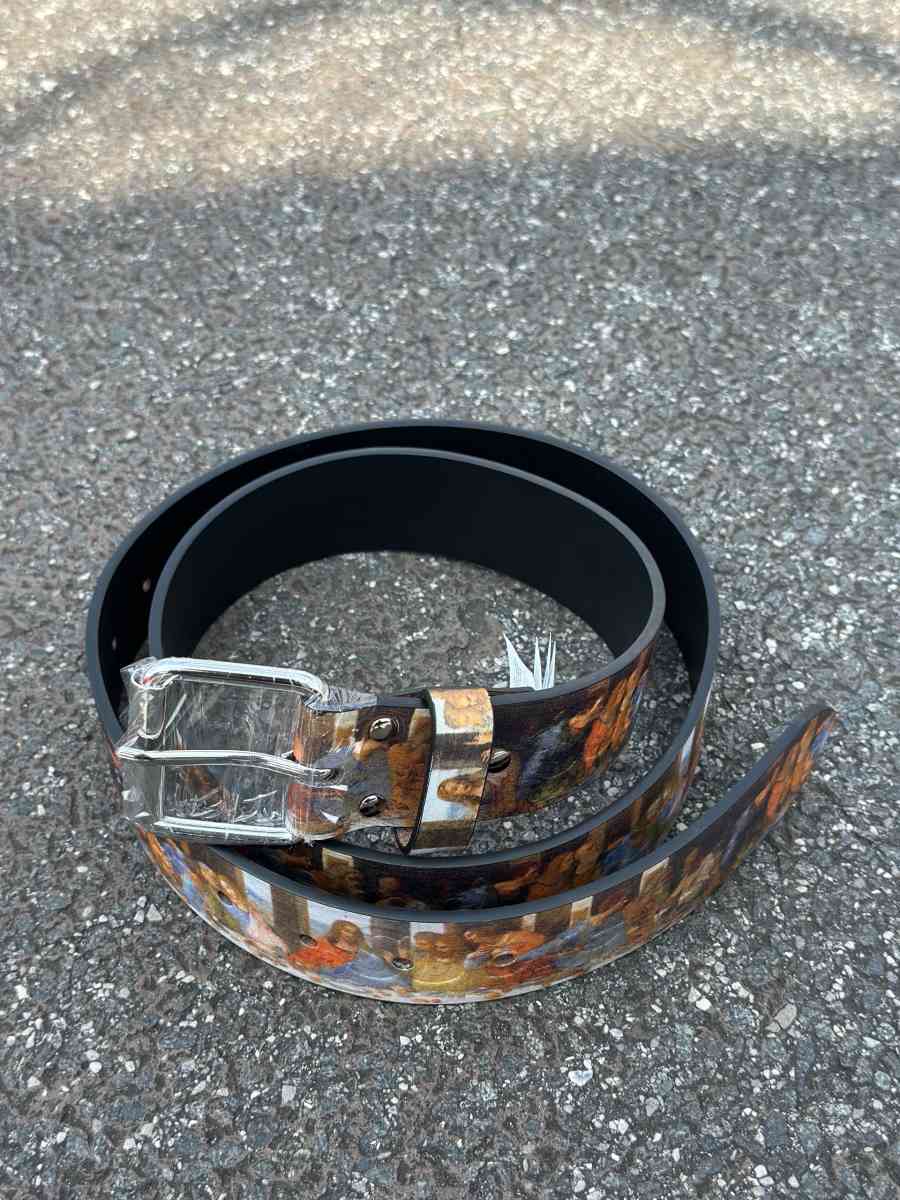 Supreme Last Supper Leather Belt Multicolor - Brooklyn, New York