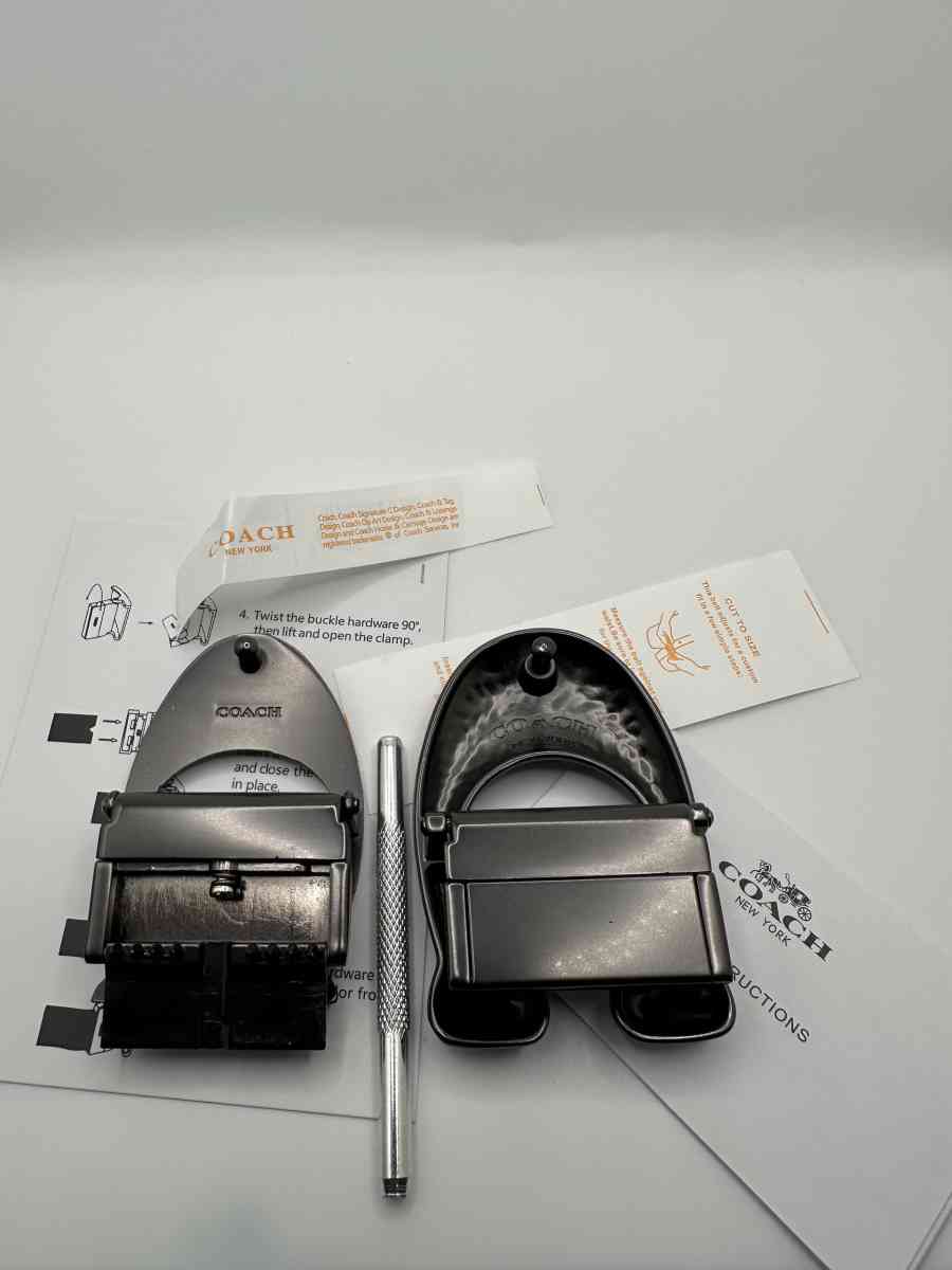 Coach Mens Belt with 2 Buckles - Brooklyn, New York - FleaMarketBay