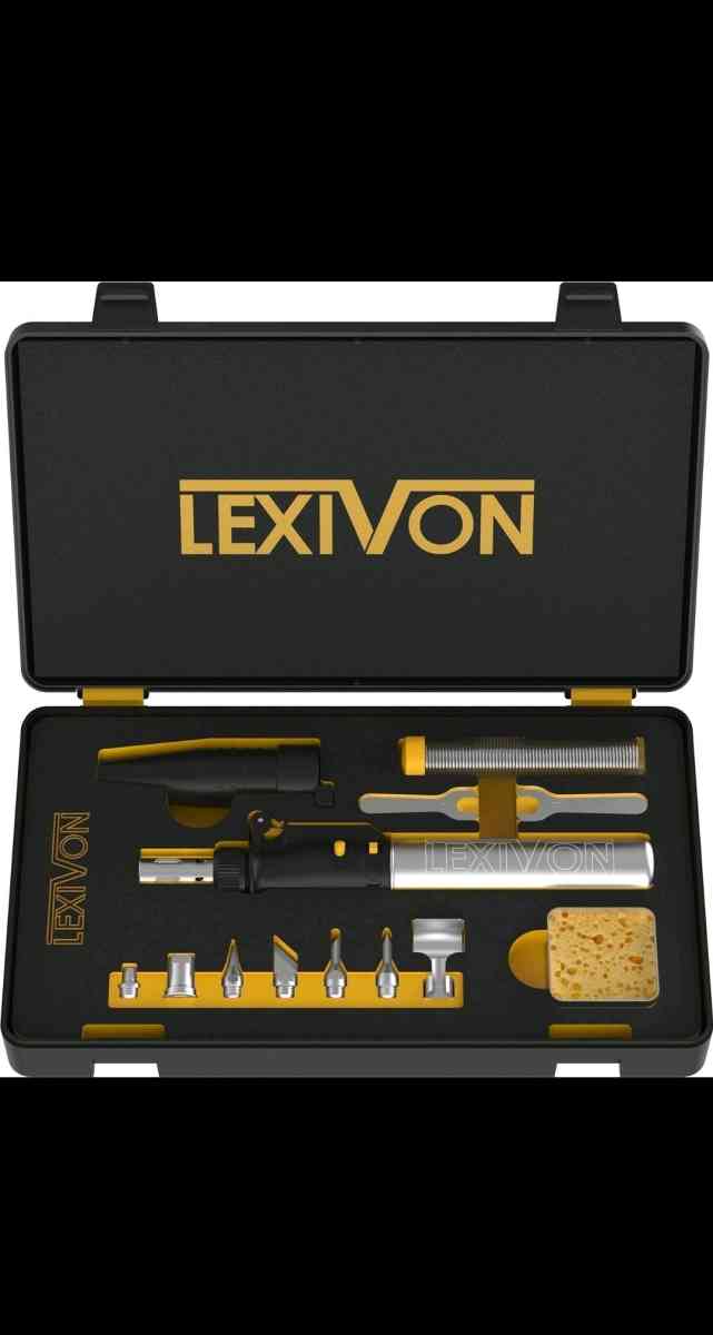 LEXIVON Butane Soldering Iron MultiPurpose Kit Cordless Adju - Brooklyn, New York