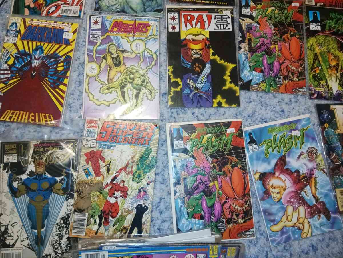 marvel and defiant comic books - Akron, Ohio - FleaMarketBay