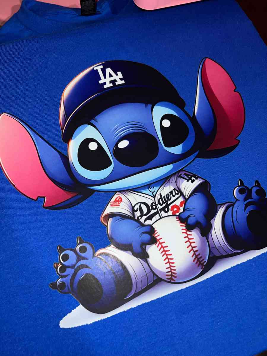 stitch dodgers t shirt - Las Vegas, Nevada