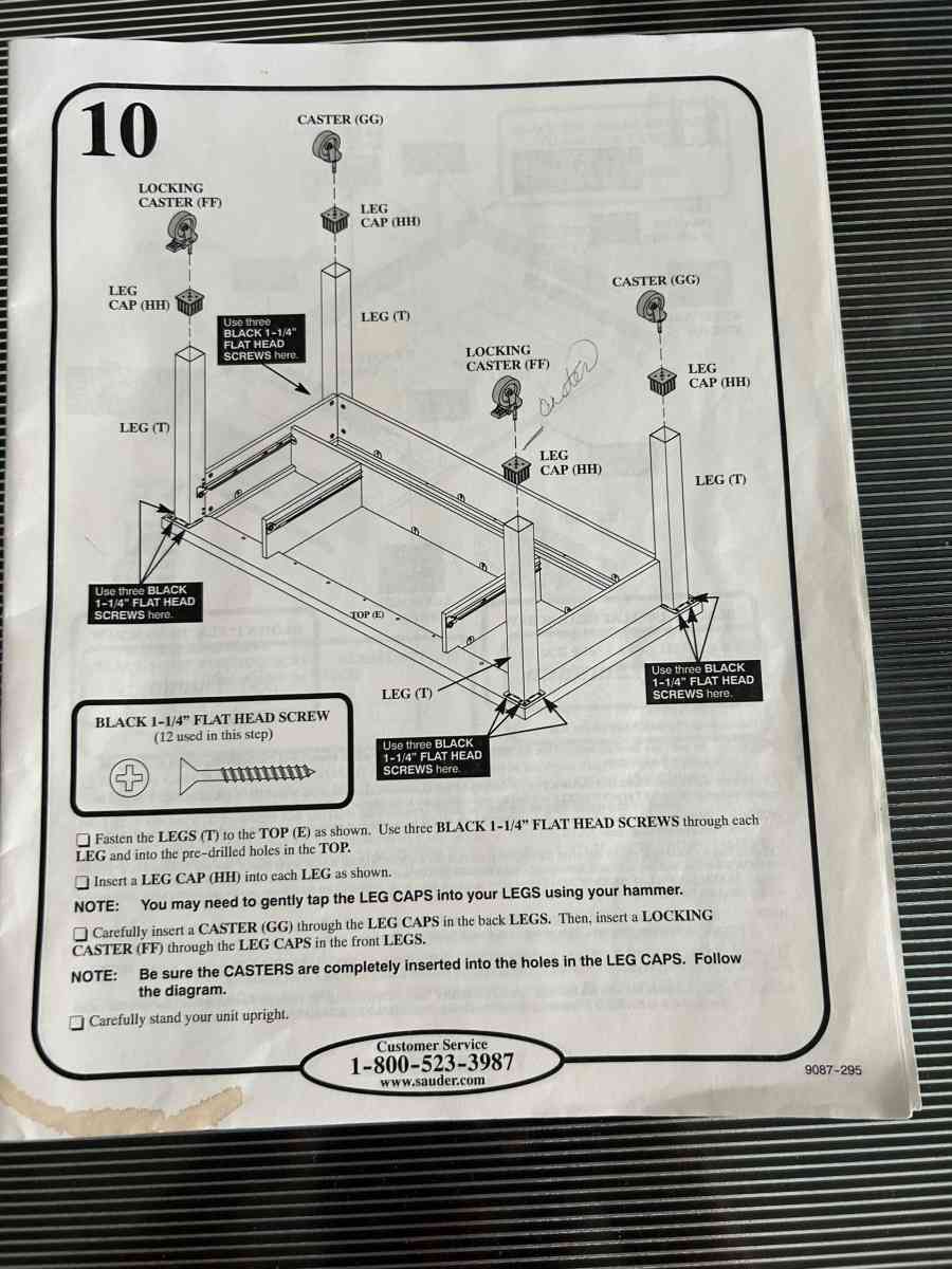 Glass Top Office Desk with Dark Wood Frame - Austin, Texas - FleaMarketBay
