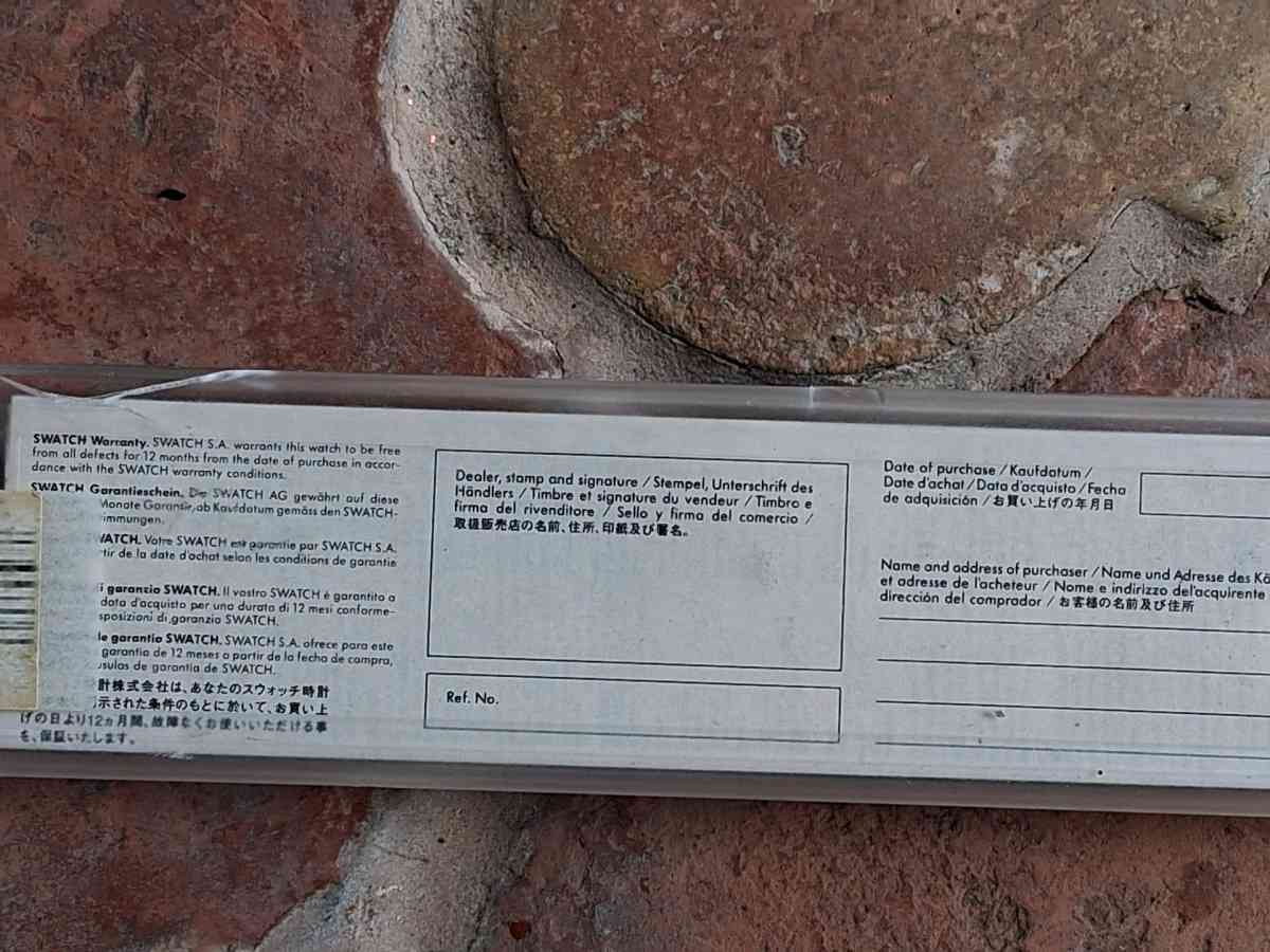 Vintage 1992 Swatch Scuba 200 Shamu Dive watch - Oxnard, California - FleaMarketBay