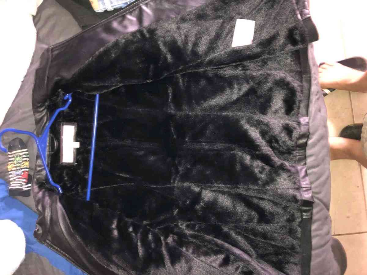 leather jacket - Perris, California - FleaMarketBay