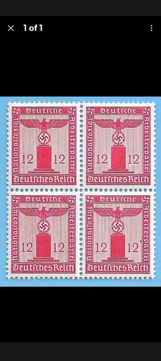 Antique German WWII postage stamps  and  20x 5 Rs coins - Naples, Florida - FleaMarketBay
