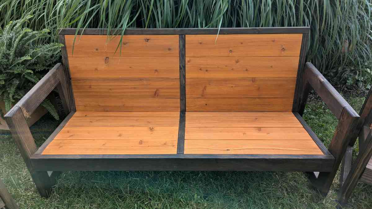 Rustic 3 Piece Patio Furniture  Handmade  Built to Last - Franklin, Ohio - FleaMarketBay