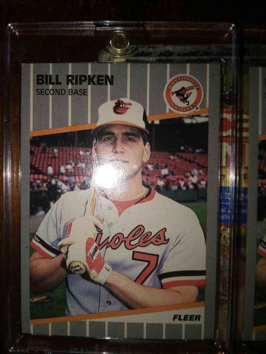 1989 Fleer Billy Ripken F Face error in mint condition - Naples, Florida - FleaMarketBay
