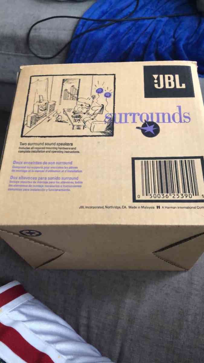 Surround speakers brand new in box - Clifton, New Jersey - FleaMarketBay
