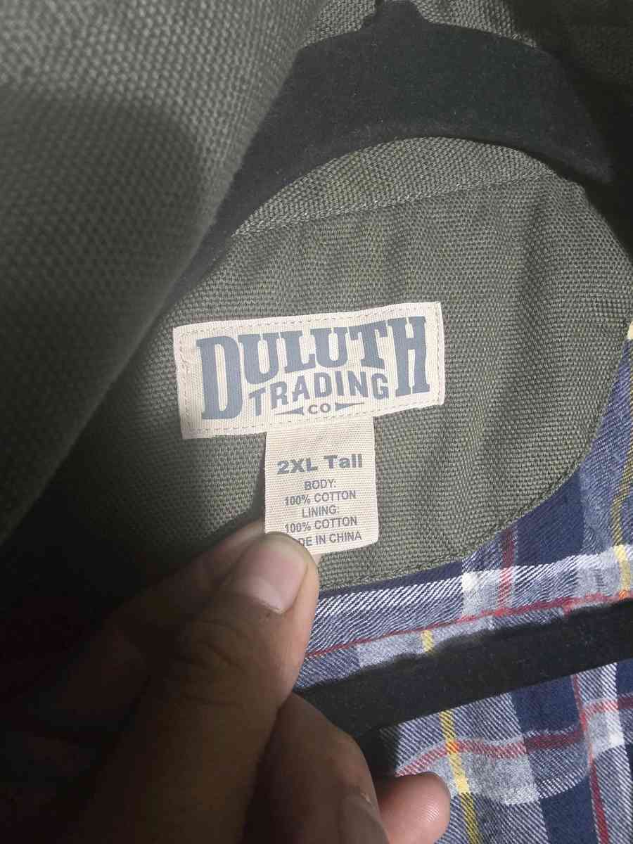 DELUTH TRADING CO COTTON CANVAS JACKET XXL - Aurora, Colorado - FleaMarketBay