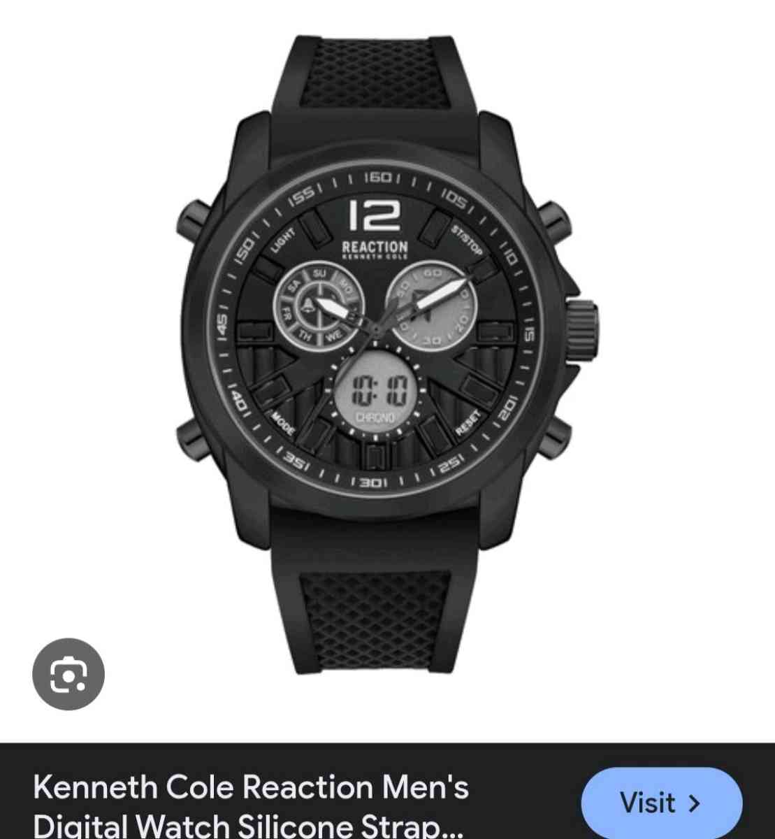 Kenneth Cole Black Reaction Mens watch - Sterling, Virginia - FleaMarketBay