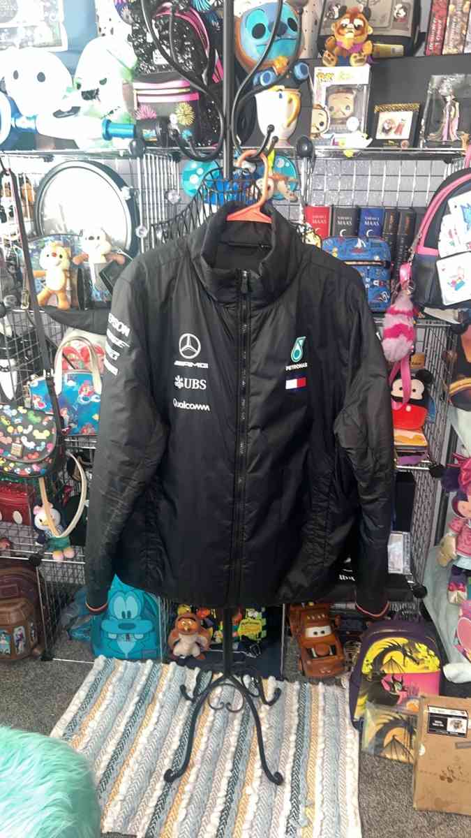 Mercedes Benz AMG Petronas F1 Mens Performance Jacket  Black - North Las Vegas, Nevada