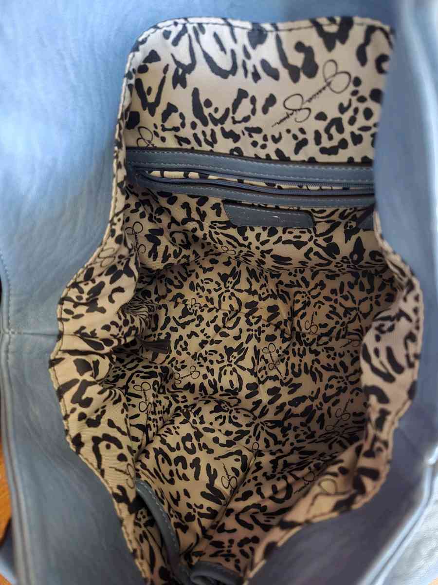 Jessica Simpson Blue Tote bag purse - Washington Island, Wisconsin - FleaMarketBay