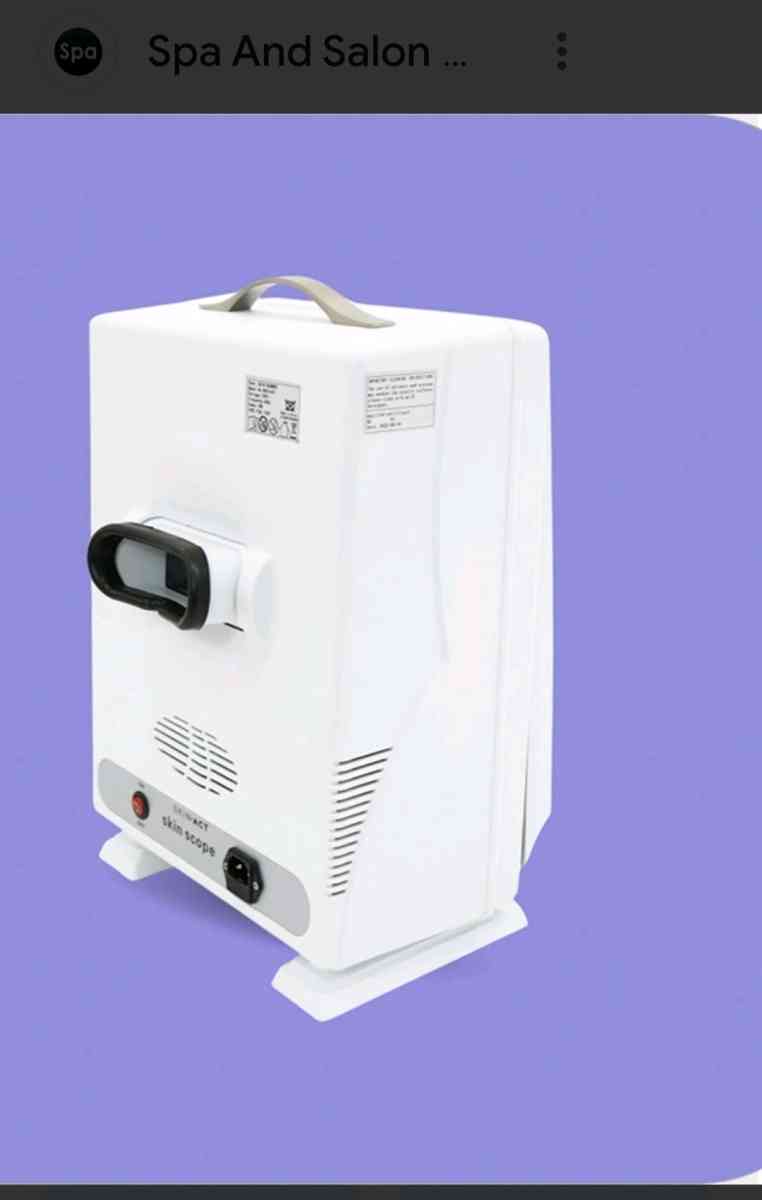 facial Spa New  skin Scope machine No boxf102 - Santa Ana, California - FleaMarketBay