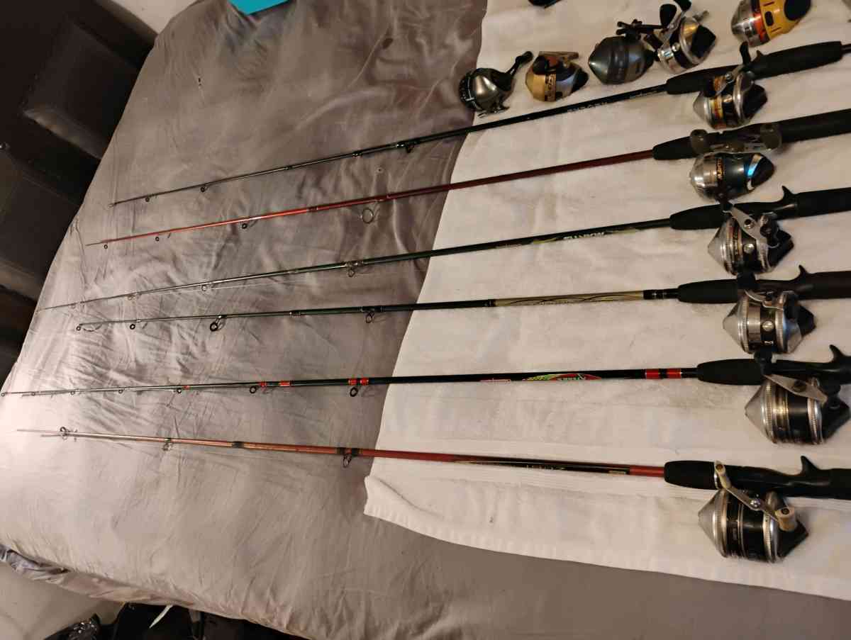 Zebco Fishing Rod Bundle - Bessemer City, North Carolina - FleaMarketBay