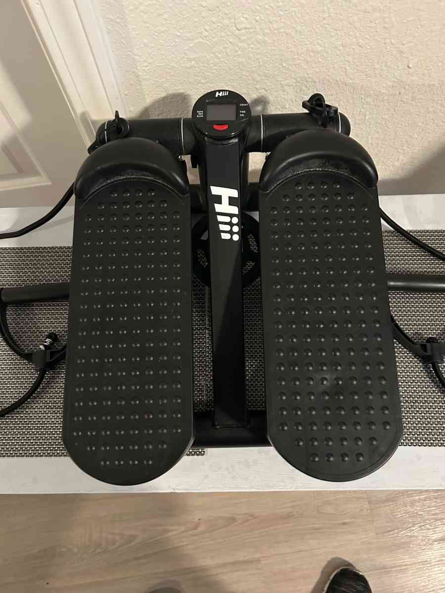 Digital stepper with resistance bands - Austin, Texas