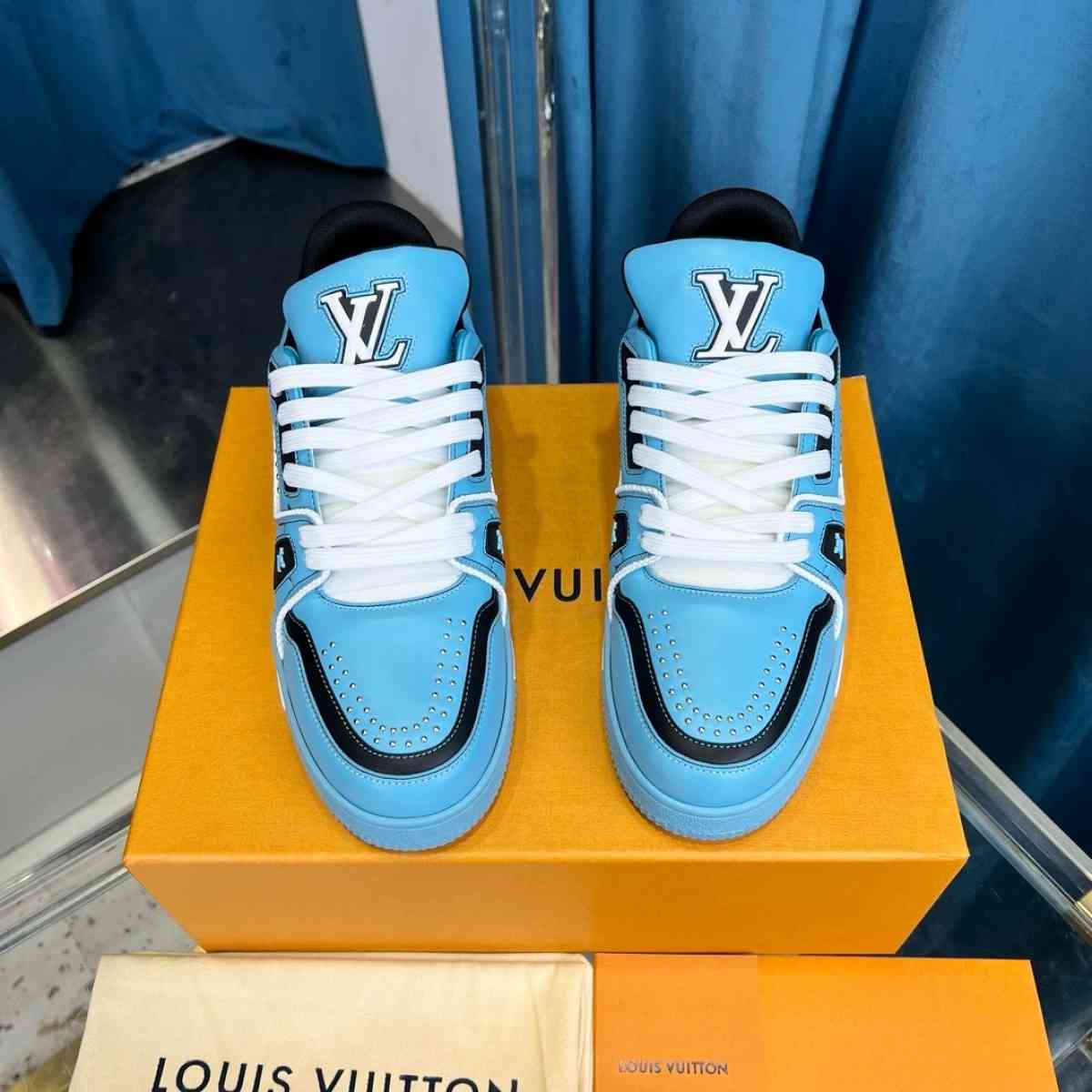 mens LV sneakers - Clifton, New Jersey