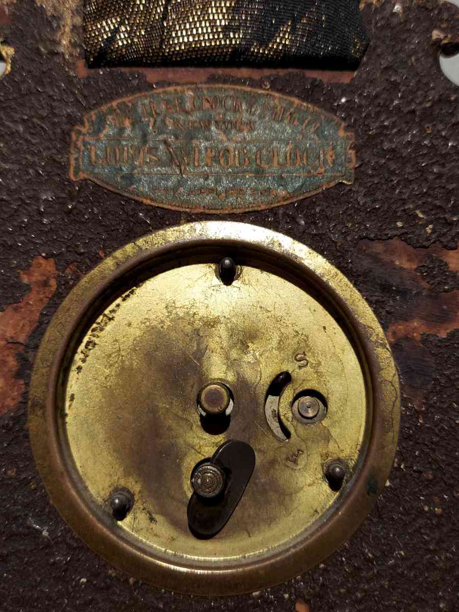 DE LUKE  LOURS XVI FOB CLOCK - Brooklyn, New York - FleaMarketBay