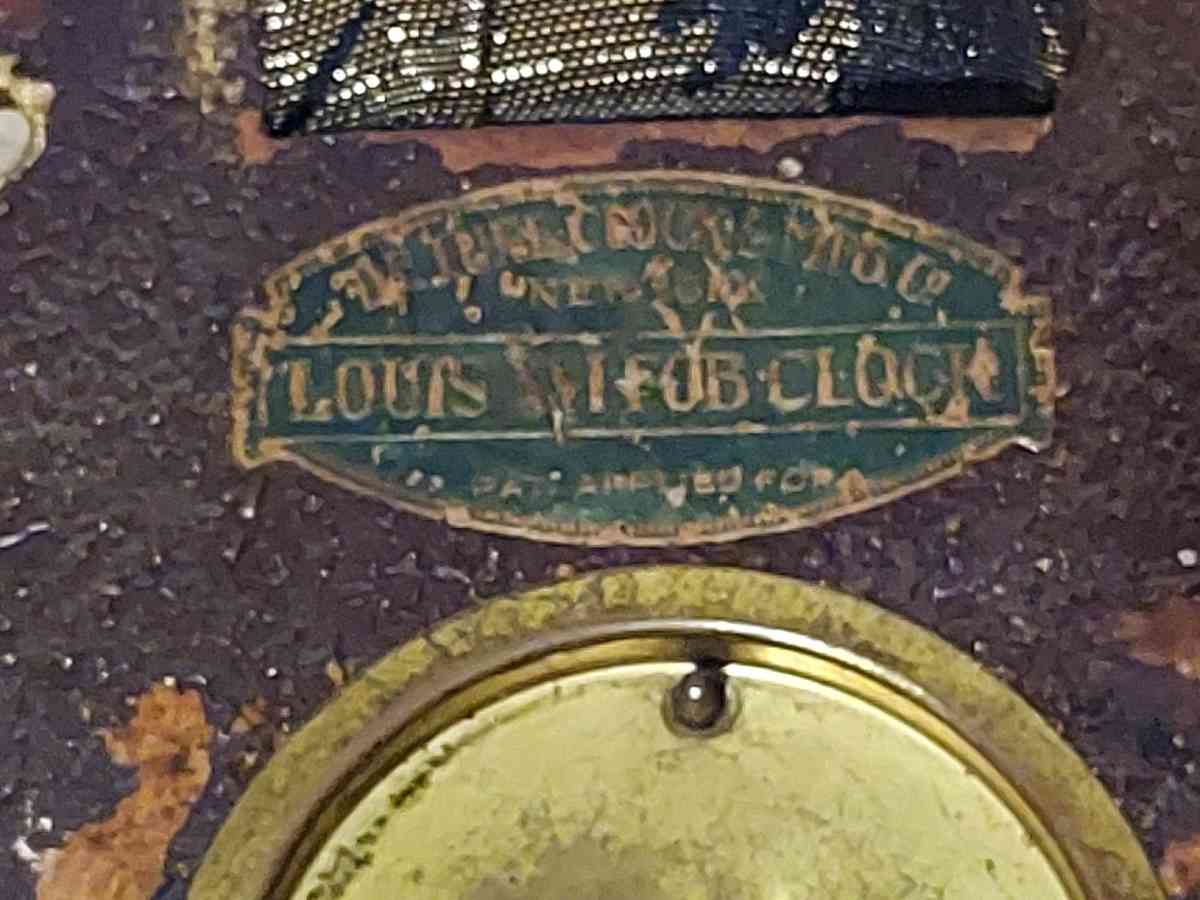 DE LUKE  LOURS XVI FOB CLOCK - Brooklyn, New York - FleaMarketBay