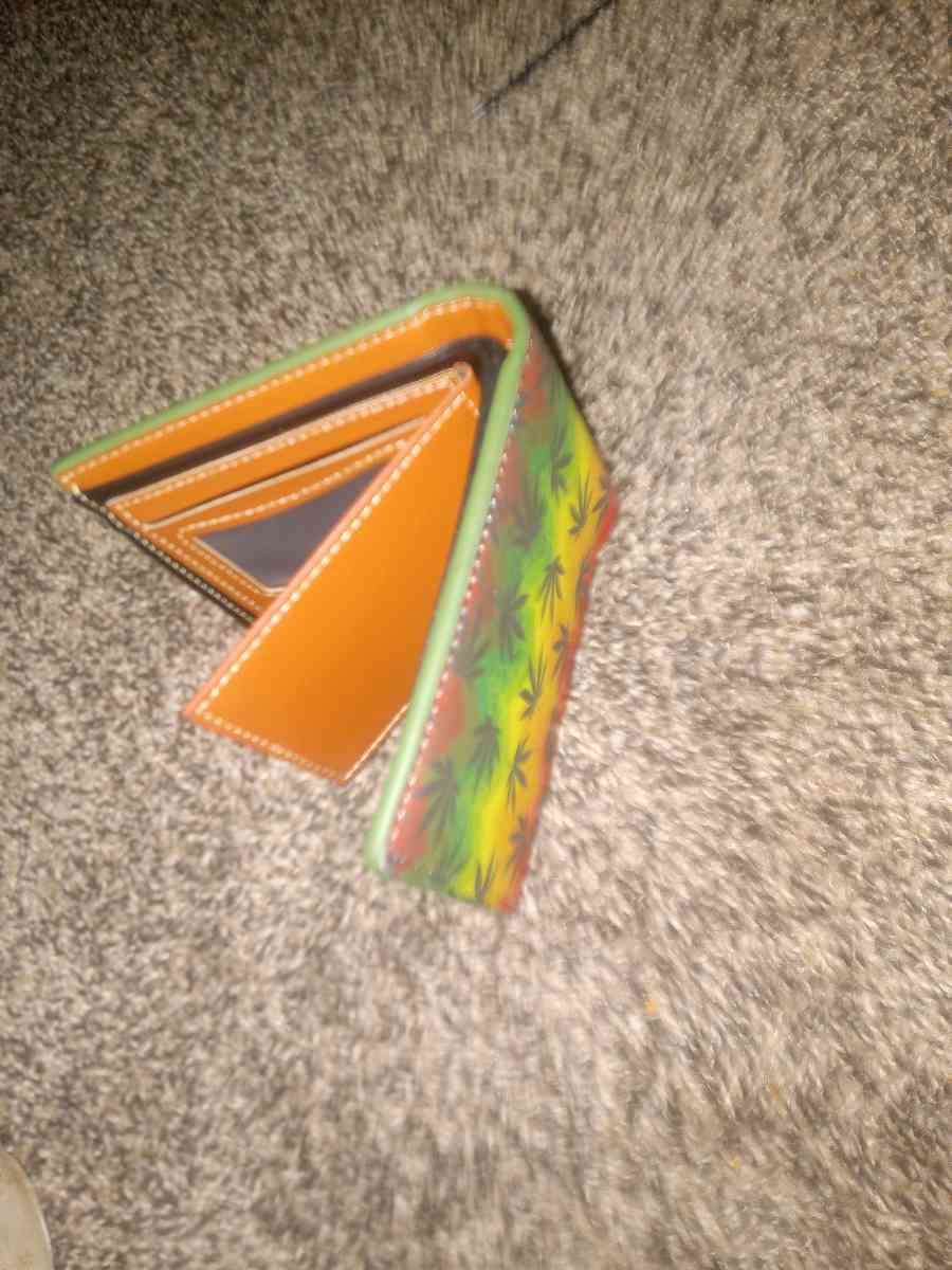 hemp print wallet - Assumption, Illinois - FleaMarketBay