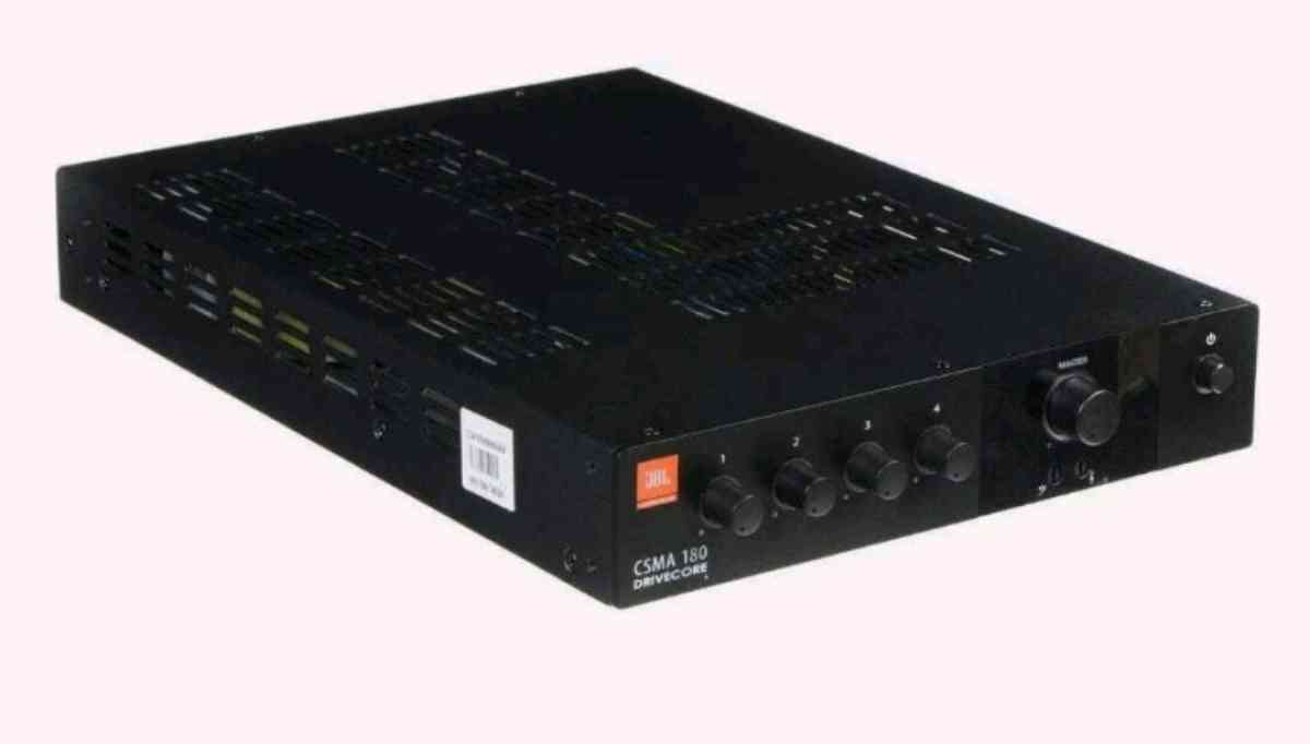 JBL CSMA 180 4 Channel 80W Mixer Amplifier  Black NEW In Box - North Las Vegas, Nevada