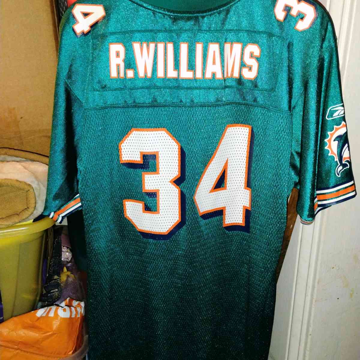 Ricky Williams Miami Dolphins throw back jersey - Columbia, Pennsylvania - FleaMarketBay