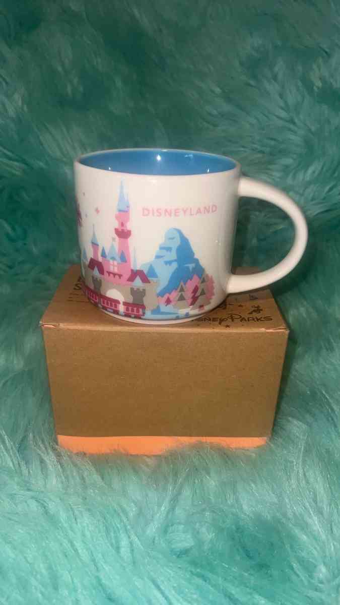 NIB Starbucks 14 oz You Are Here Disneyland Mug  Fantasyland