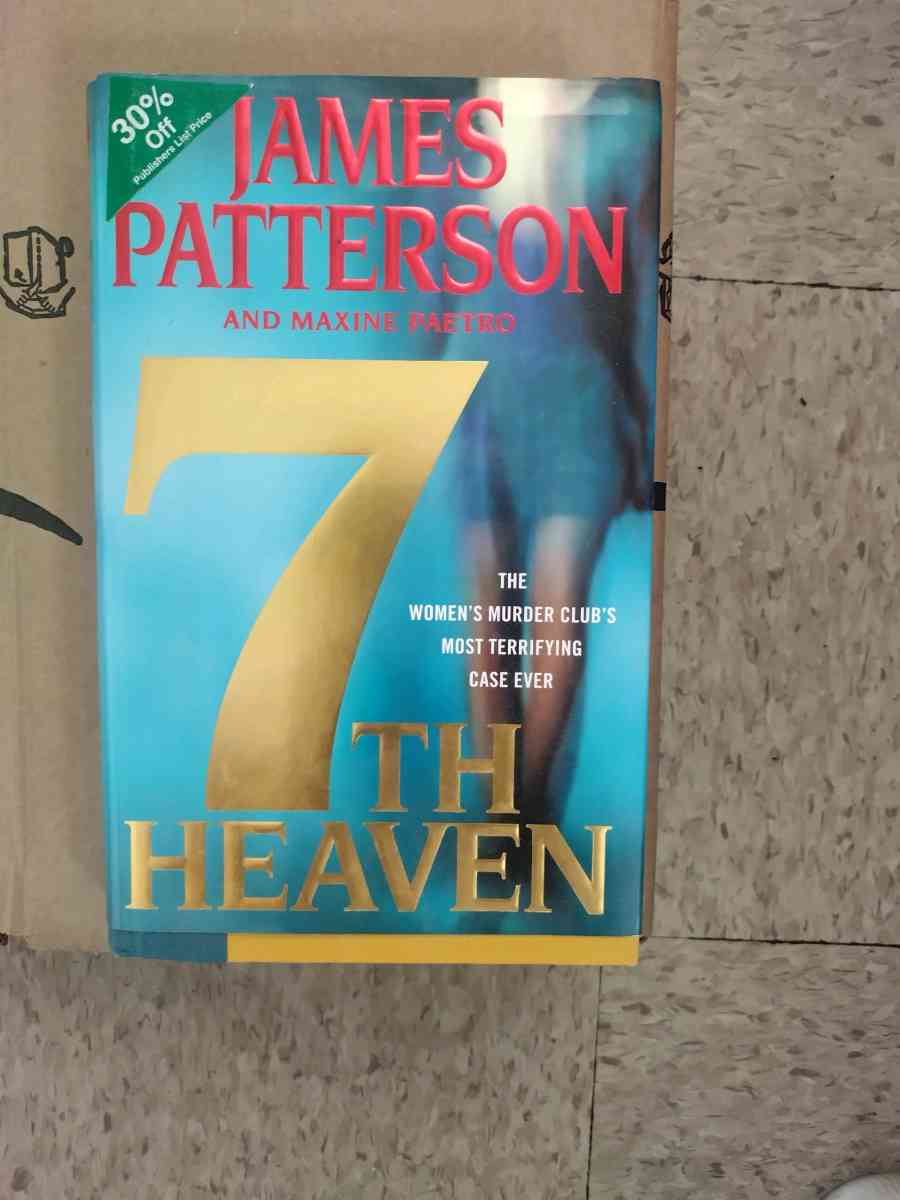 JAMES PATTERSON BOOKS - Abington, Pennsylvania - FleaMarketBay