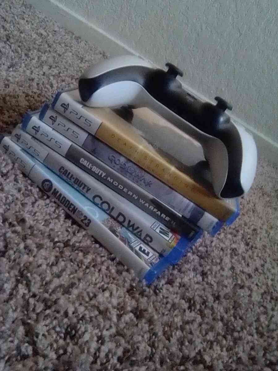 5 games for PS5  and one controller - Las Vegas, Nevada - FleaMarketBay