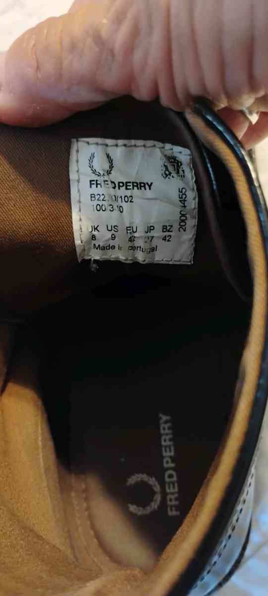Fred Perry Boots - Worcester, Massachusetts - FleaMarketBay