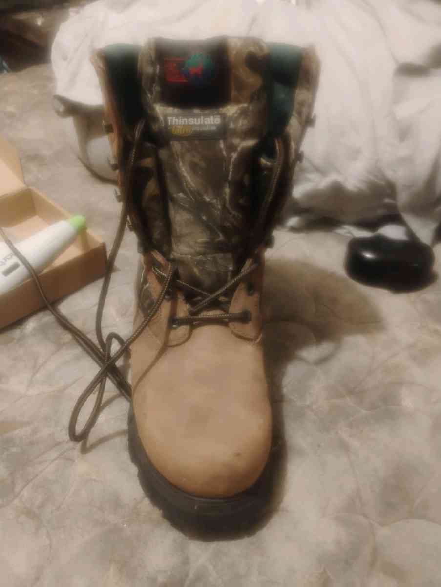 lake of the woods thinsulate hunting boots size 8wide - Union, South Carolina - FleaMarketBay