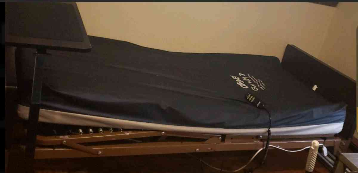 Full Electric Med Bed Adjustable Over bed Table - Dayton, Kentucky - FleaMarketBay