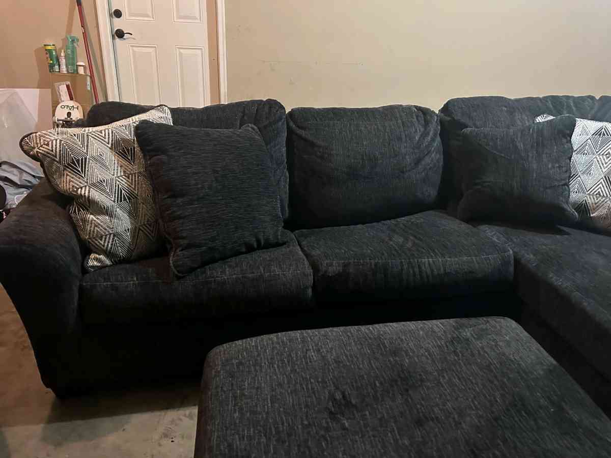 sectional with chair