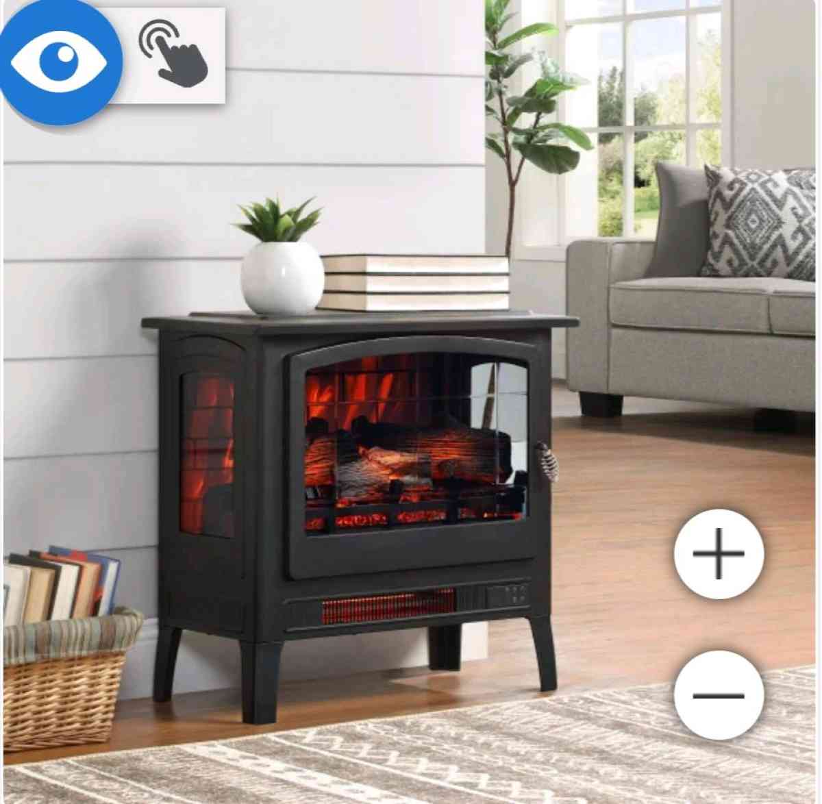 2 BrandNew Bayside Furnishings Infrared Electric Stove Heate - Victorville, California