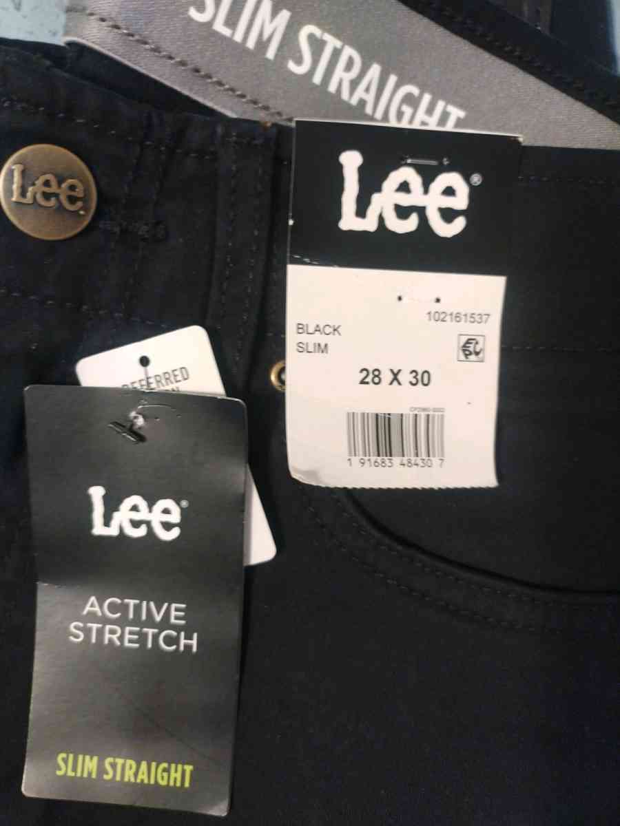 Lee Mens Slim Straight Active Stretch Motion Flex Waistband - Abington, Pennsylvania - FleaMarketBay