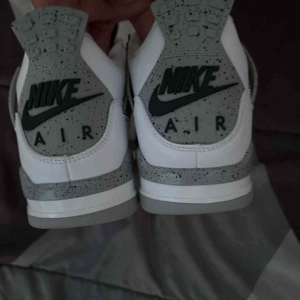 Jordan 4 white cement New - Alicia, Arkansas - FleaMarketBay