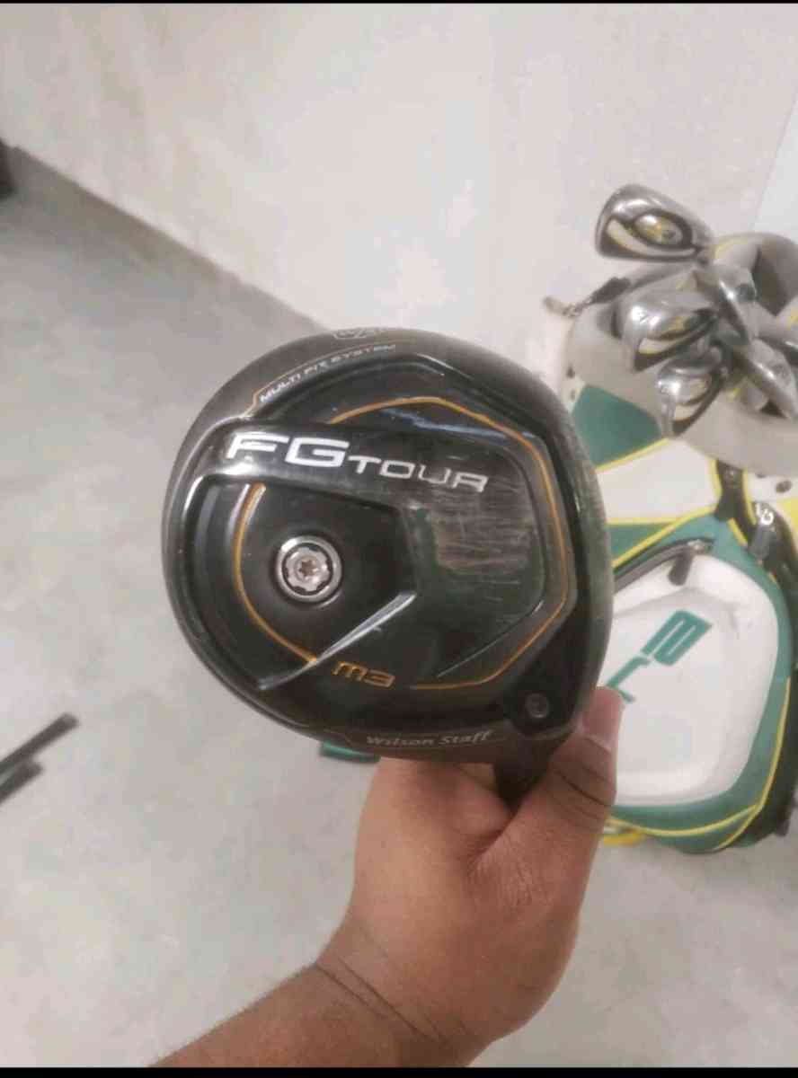 Wilson Staff FG Tour M3 Golf Club Set  Driver Fairway Hybrid - Chula Vista, California - FleaMarketBay