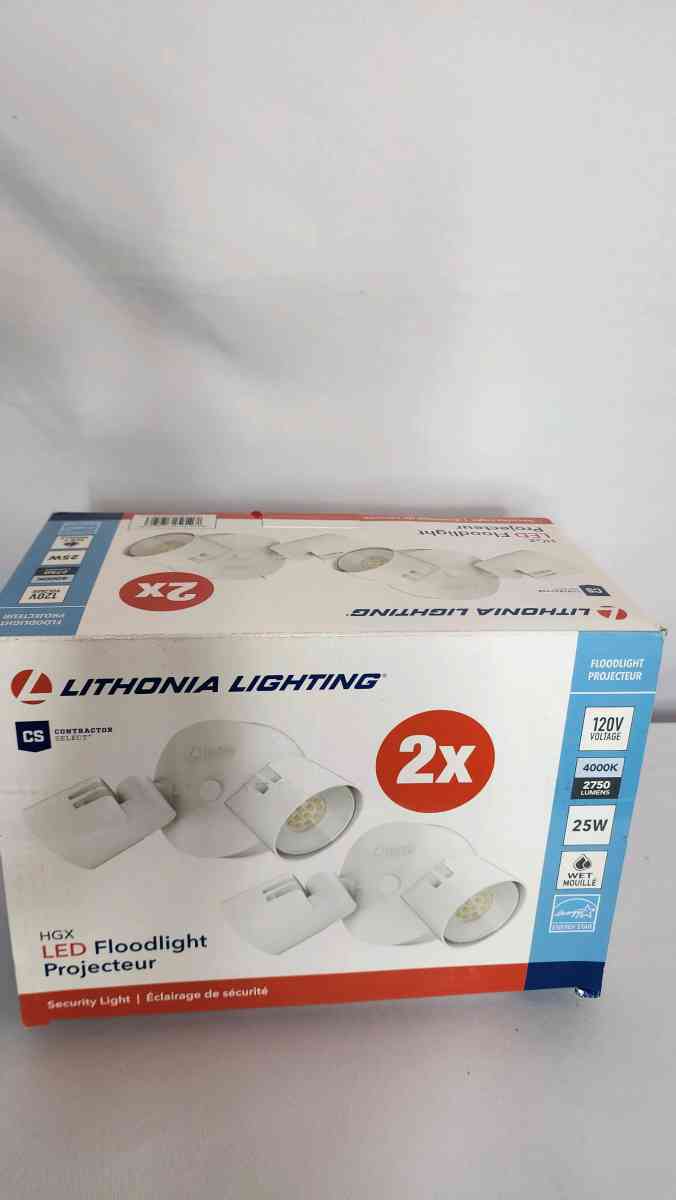 HOMEGUARD 2LIGHT LED OUTDOOR FLOOD LIGHTS WALL OR CEILING - Las Vegas, Nevada - FleaMarketBay