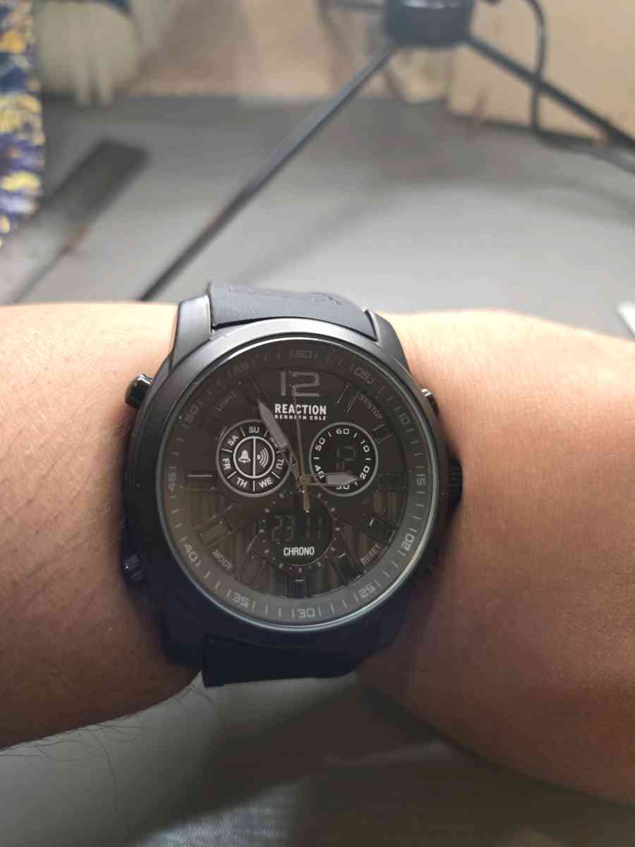 Kenneth Cole Black Reaction Mens watch - Sterling, Virginia - FleaMarketBay