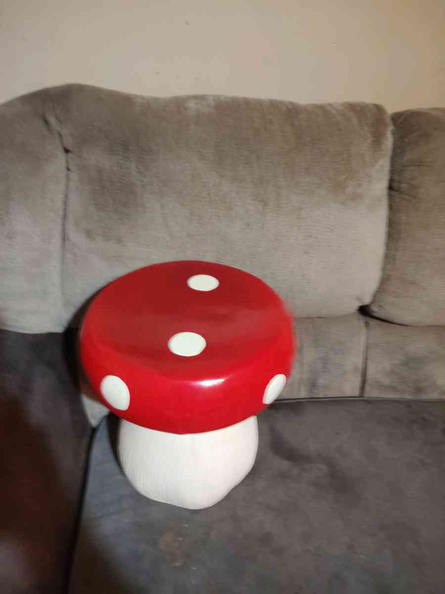 Mushroom Stool outdoor decor
