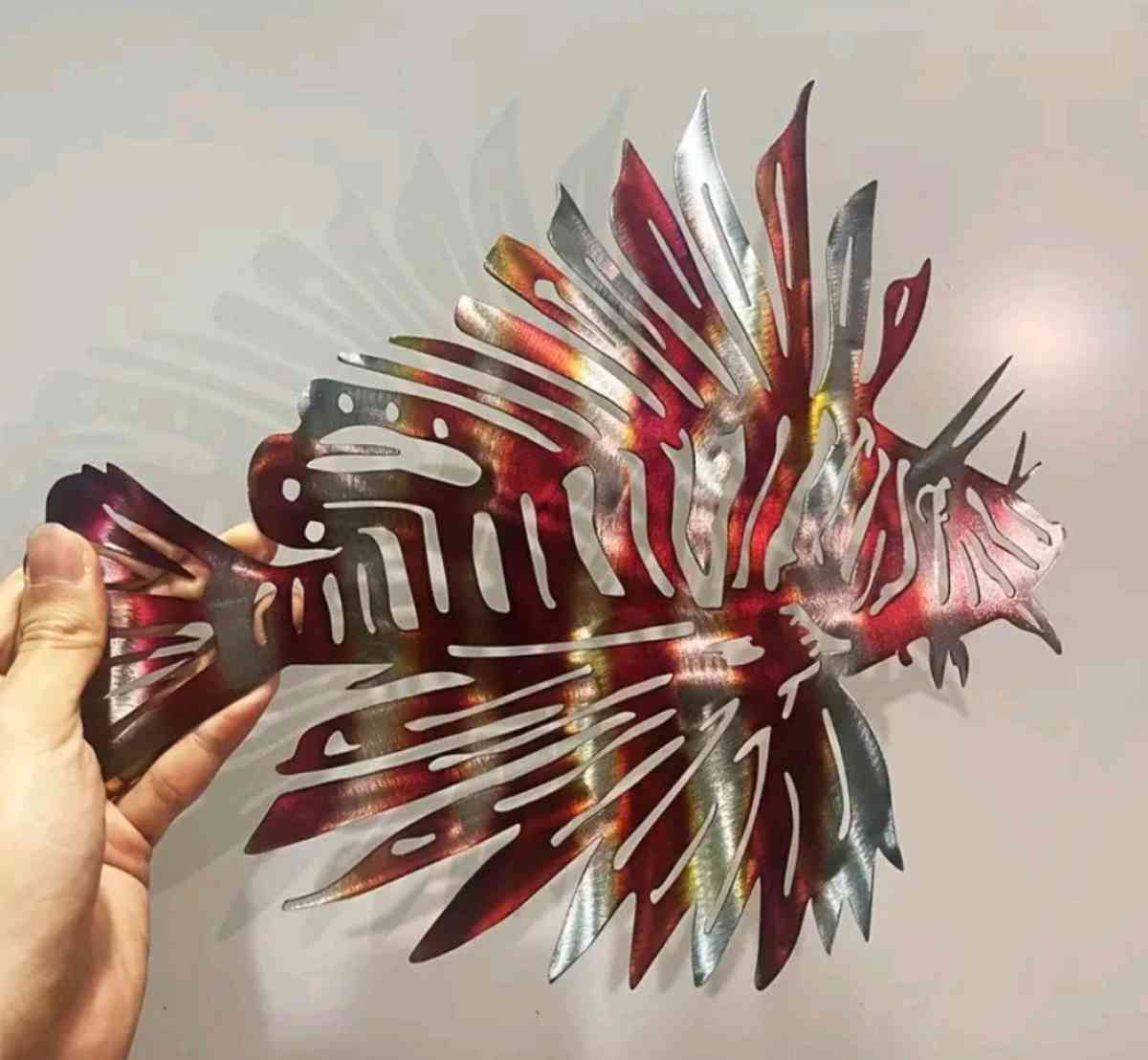 Metal Lion Fish Wall Decor - Palm Bay, Florida