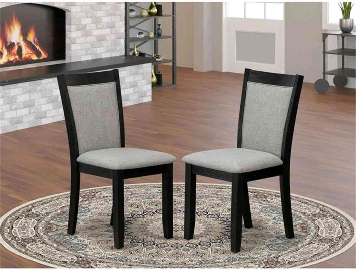 EAST WEST FURNITURE MZC6T06 MONZA PARSON CHAIRS 2 Pack - Las Vegas, Nevada