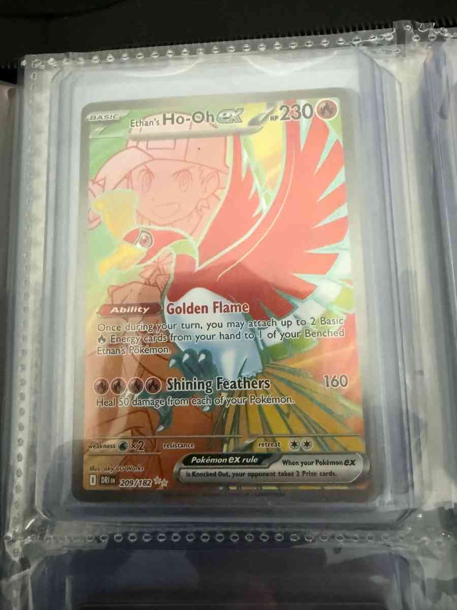 Ethans Ho Oh full art    Destined Rivals - Buffalo, New York