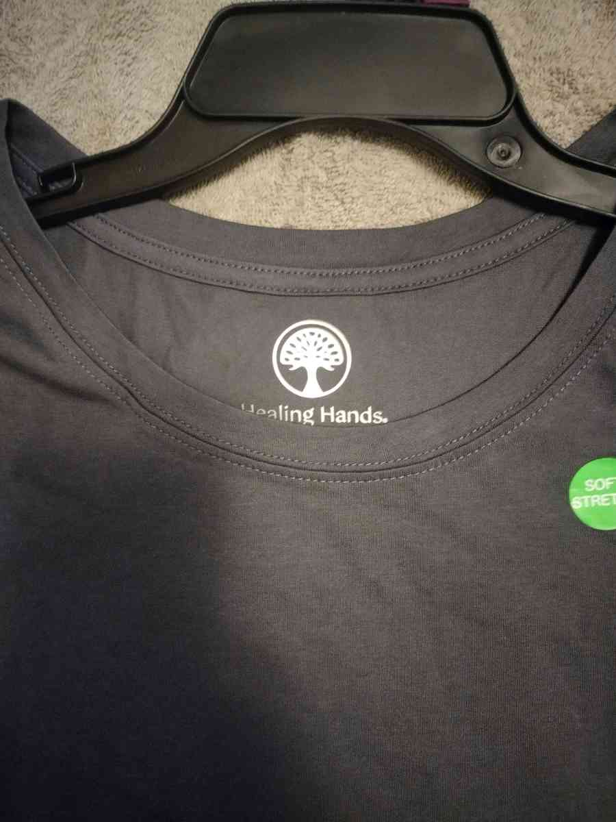 Healing Hands Womens Scrub Top Size M - Abington, Pennsylvania - FleaMarketBay