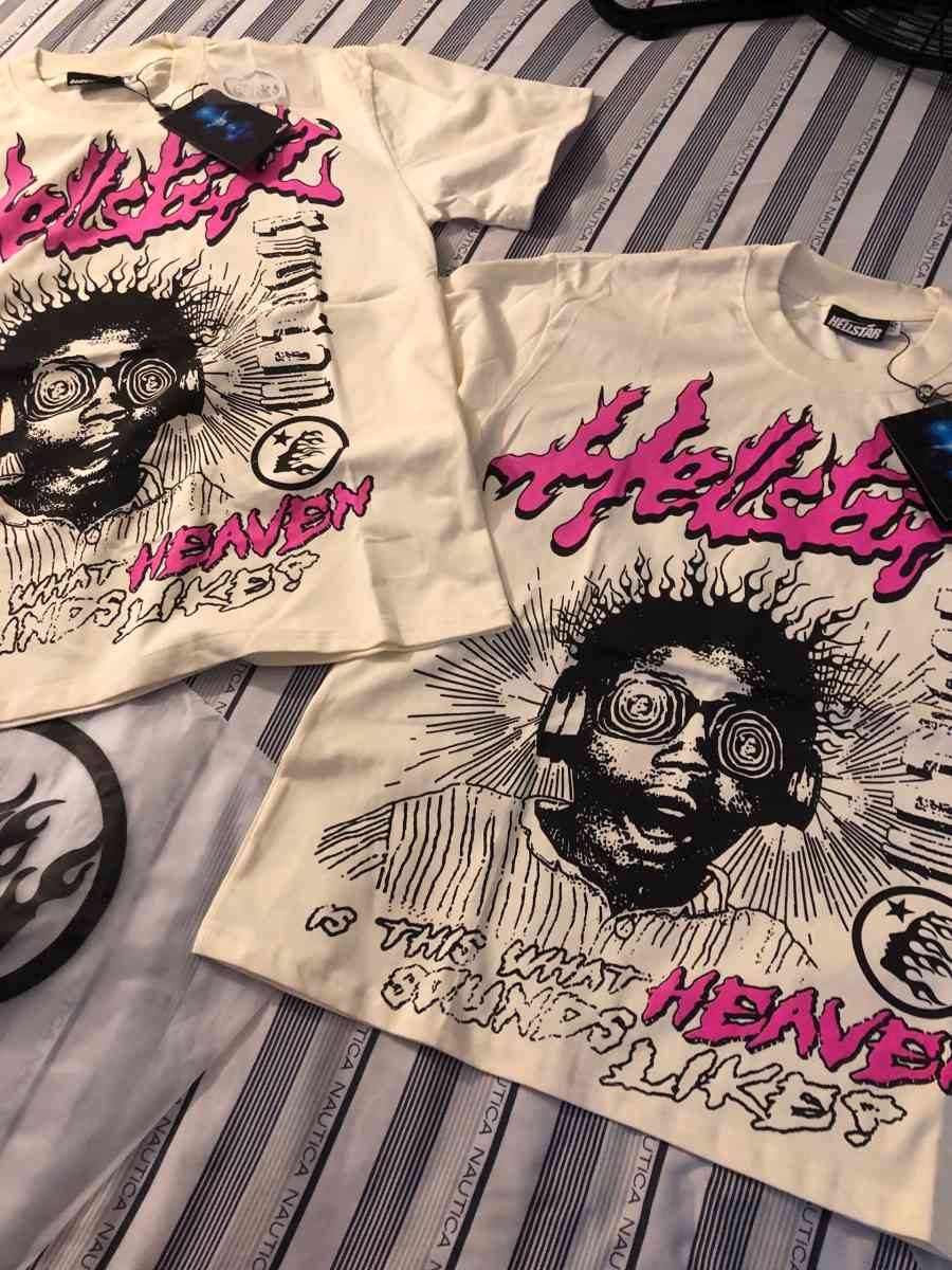 HELLSTAR STUDIOS SOUNDS LIKE HEAVEN TEE CREAM - Chicago, Illinois - FleaMarketBay