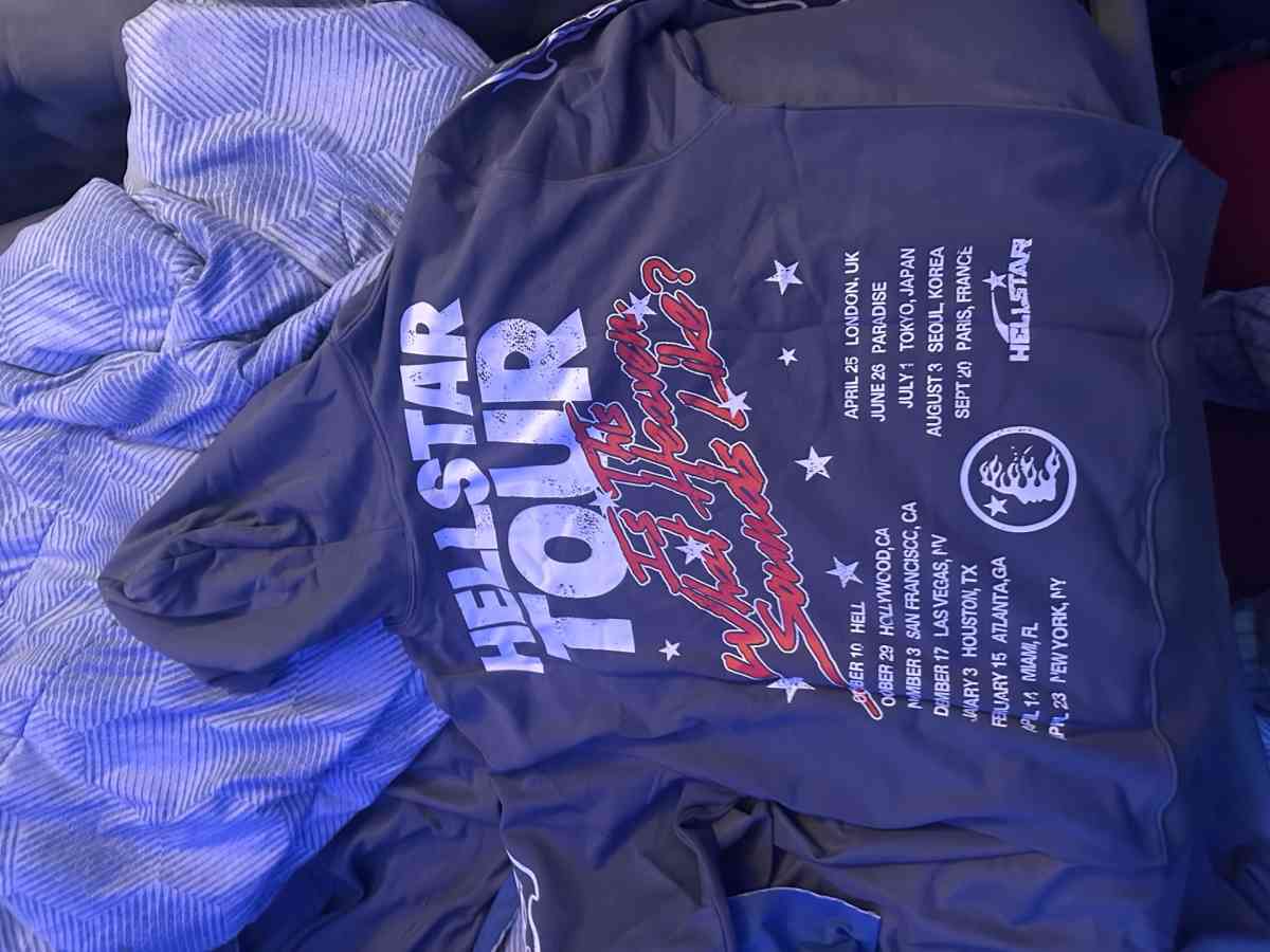 hellstar hoodie size medium - Goodlettsville, Tennessee - FleaMarketBay