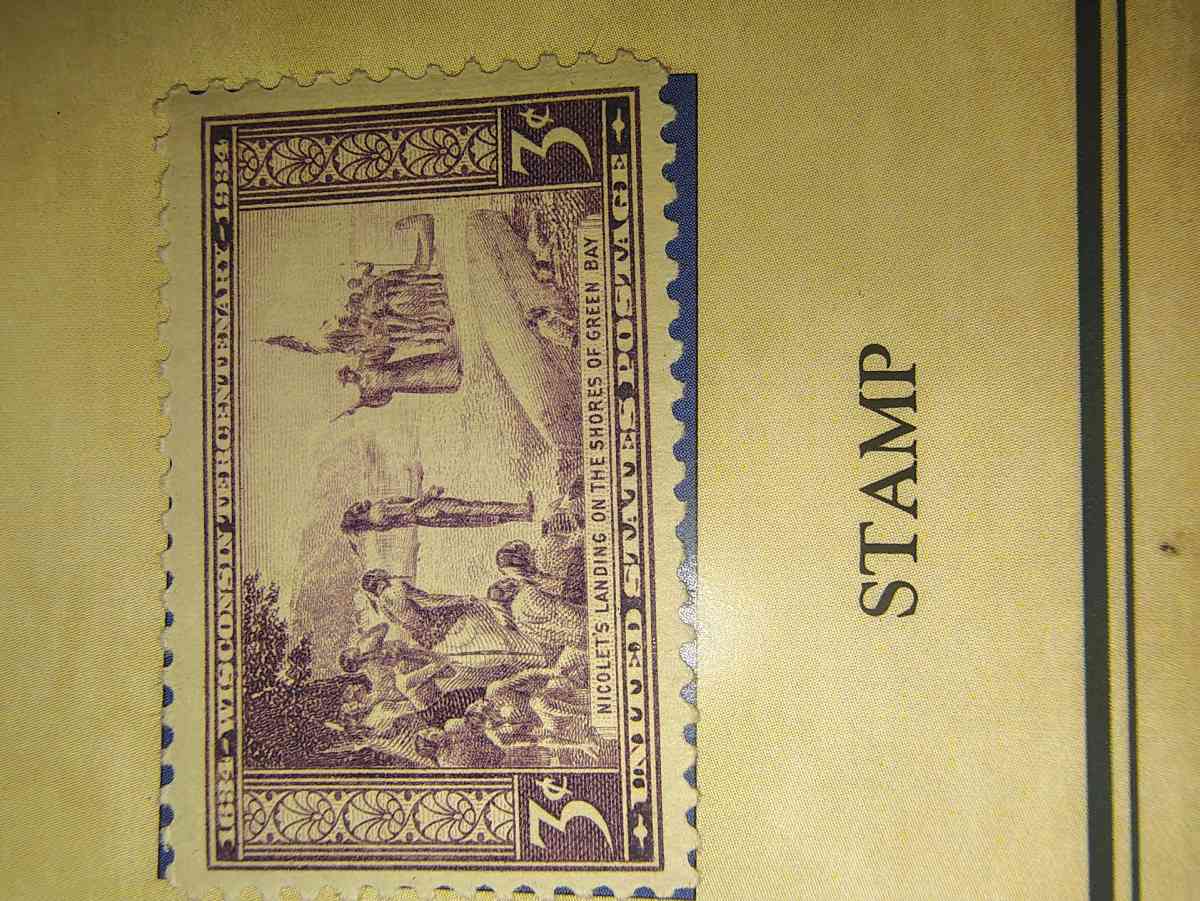 1934 walking liberty and stamp - Myrtle Beach, South Carolina - FleaMarketBay