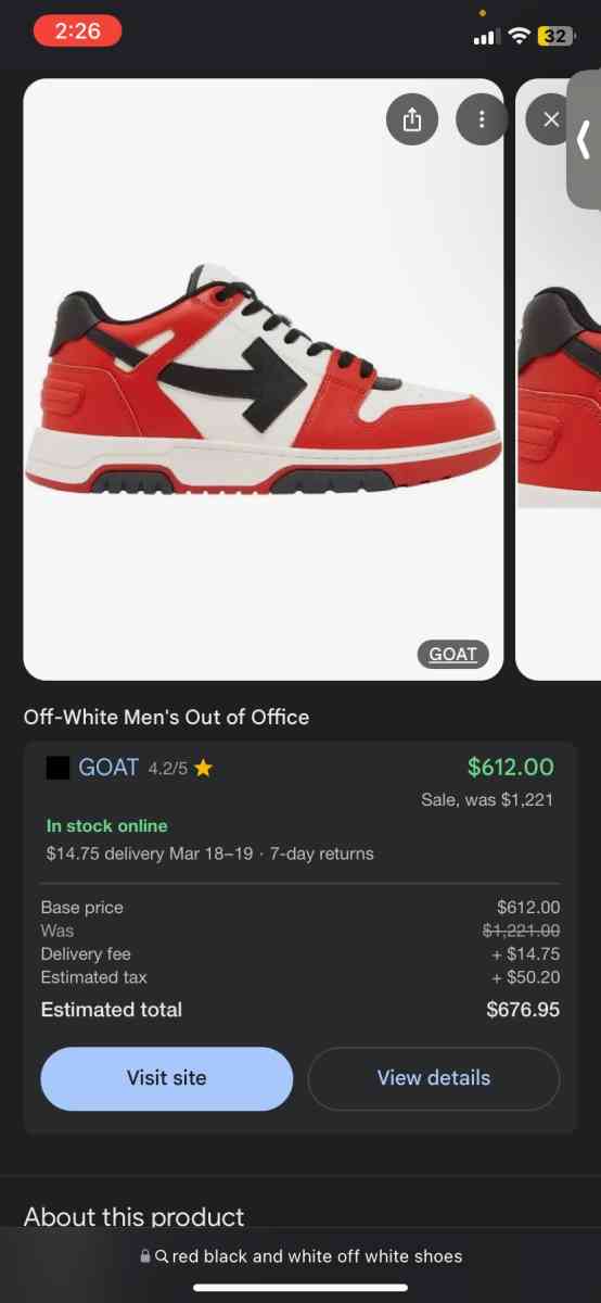 offwhite out of office - Akron, Ohio - FleaMarketBay