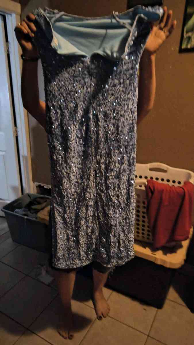 Lil girl dress blue - Perris, California