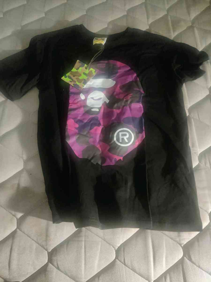 bape shirt with bape shark hoodie - Gaithersburg, Maryland - FleaMarketBay