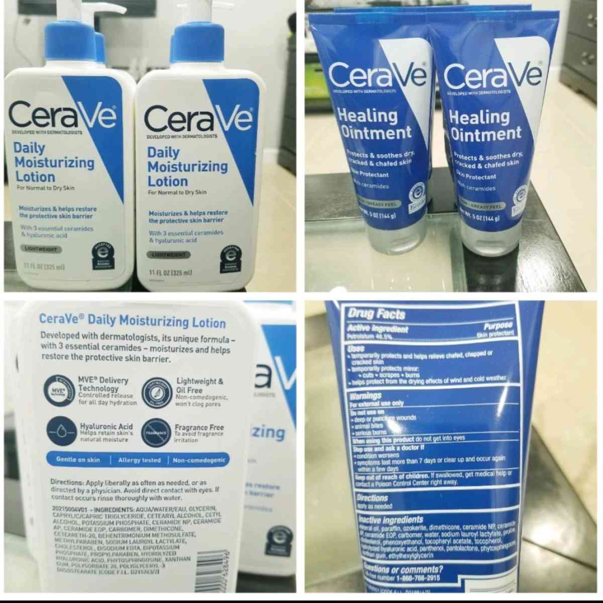 CeraVe Daily Moisturizing Lotion  Healing Ointment - Astoria, New York